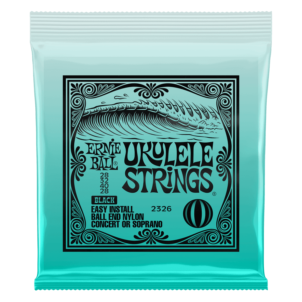 Ernie Ball Ukulele Strings Black