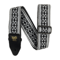 Ernie Ball Classic Jacquard Guitar/Bass Strap - Beatnik Black