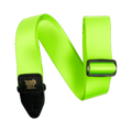 PREMIUM GUITAR STRAP/BASS STRAP - NEON GREEN