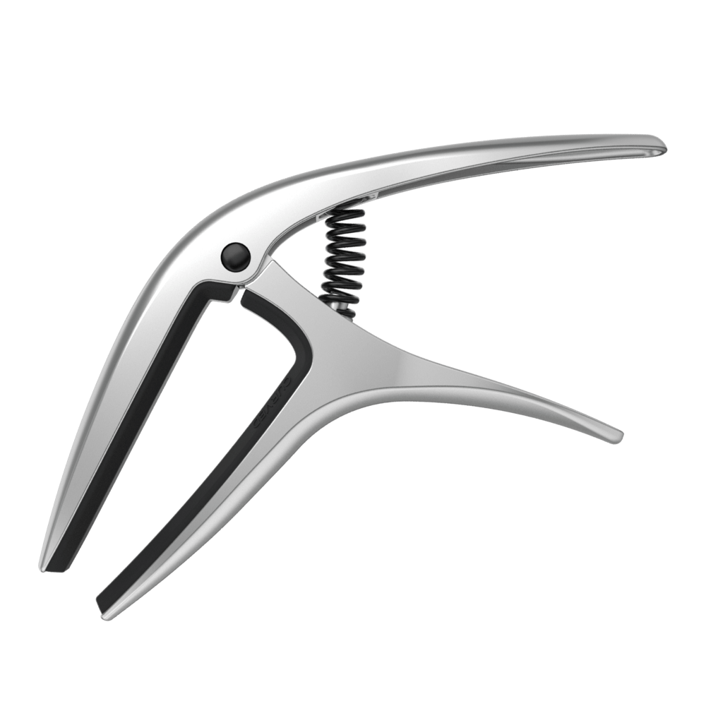 Ernie Ball Axis Dual Radius Capo Silver Satin