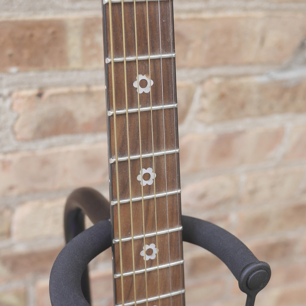 Purple Acoustic Guitar short-scale used