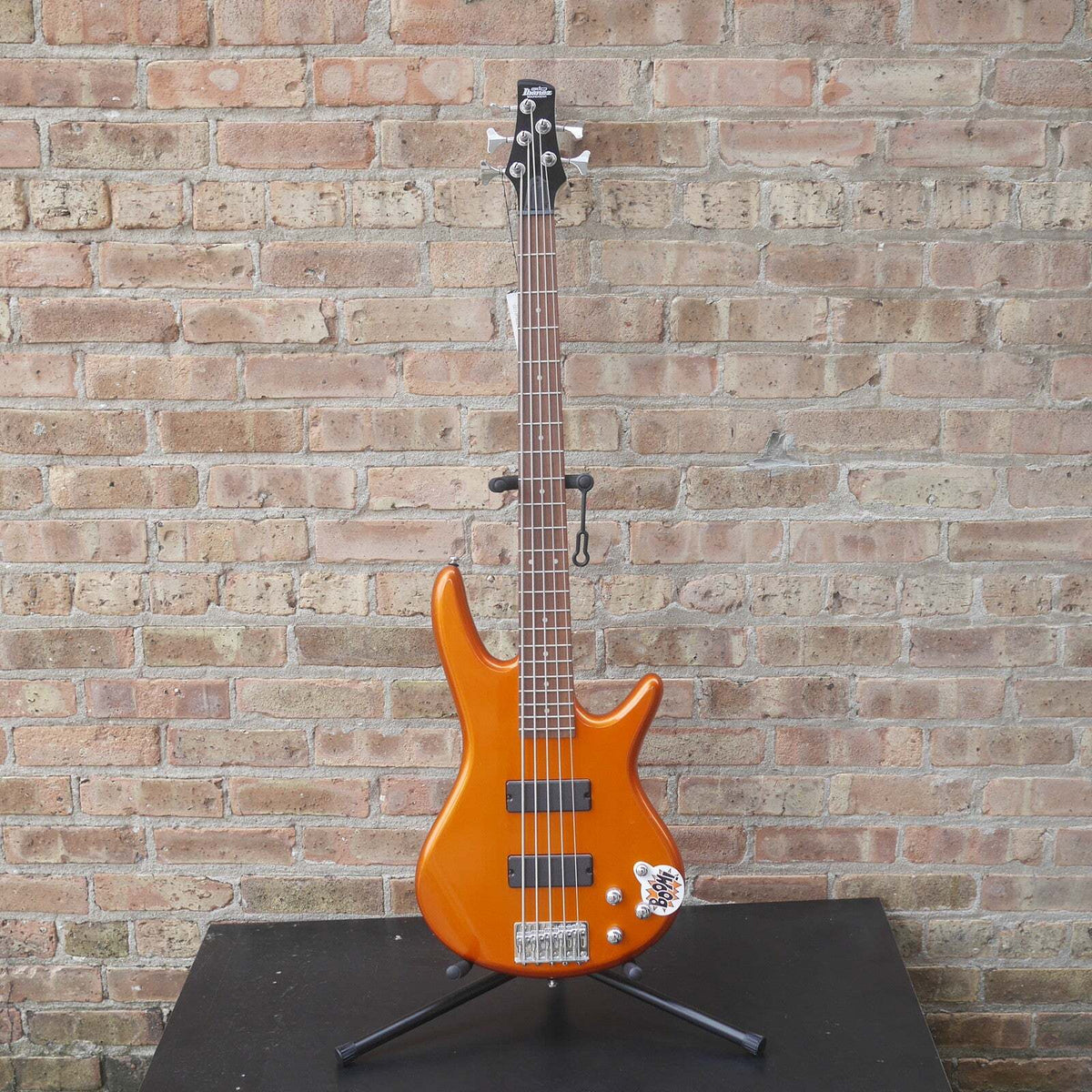 Ibanez GSR205 GIO Series 5 String Electric Bass Guitar Roadster Orange Metallic Demo