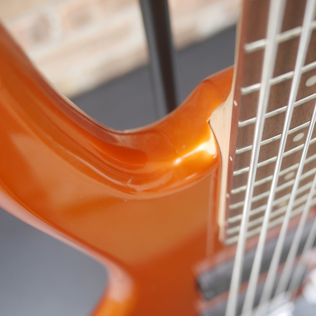 Ibanez GSR205 GIO Series 5 String Electric Bass Guitar Roadster Orange Metallic Demo
