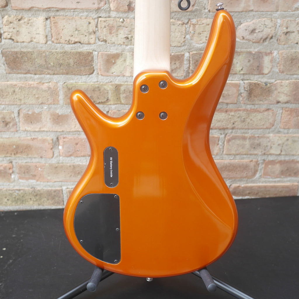 Ibanez GSR205 GIO Series 5 String Electric Bass Guitar Roadster Orange Metallic Demo