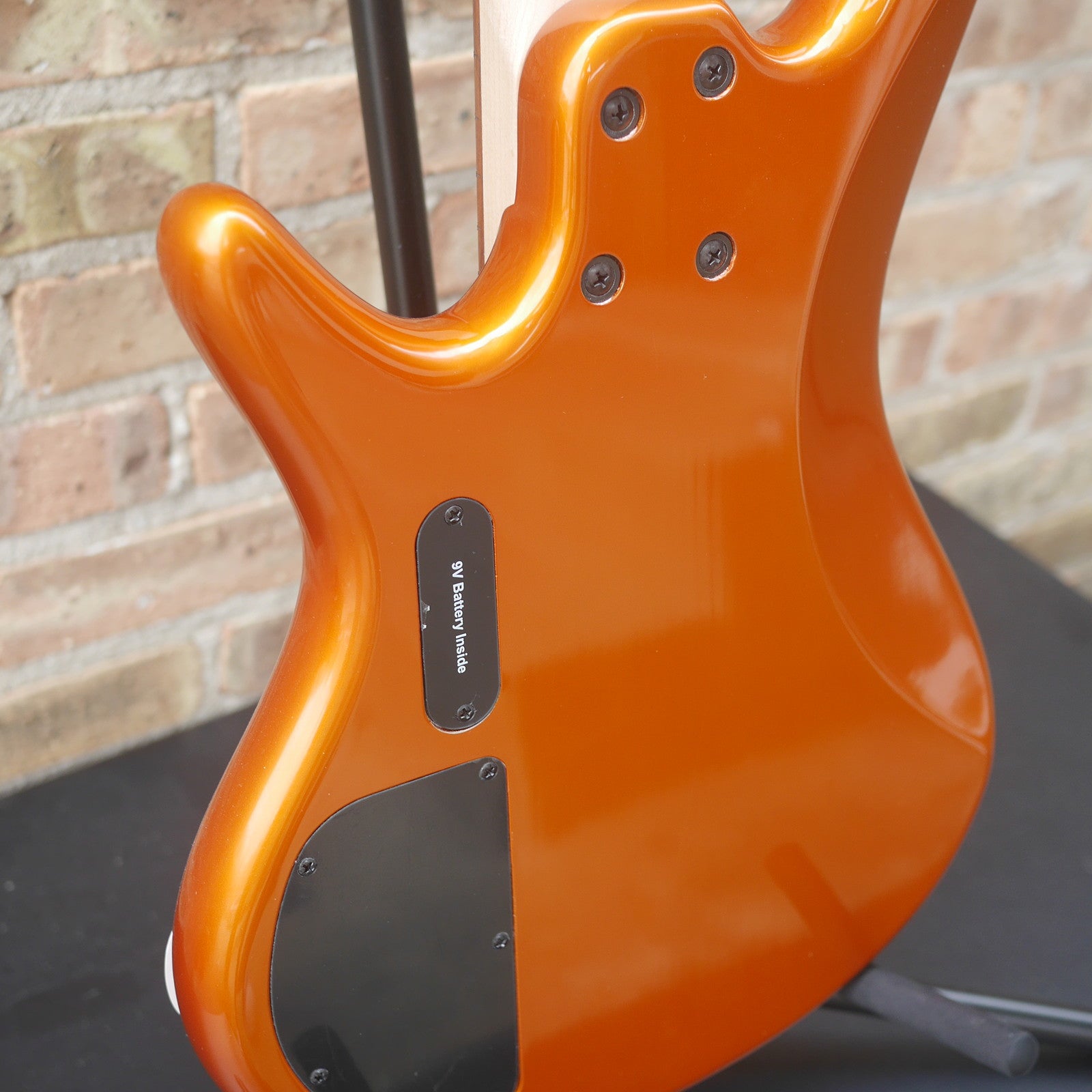 Ibanez GSR205 GIO Series 5 String Electric Bass Guitar Roadster Orange Metallic Demo