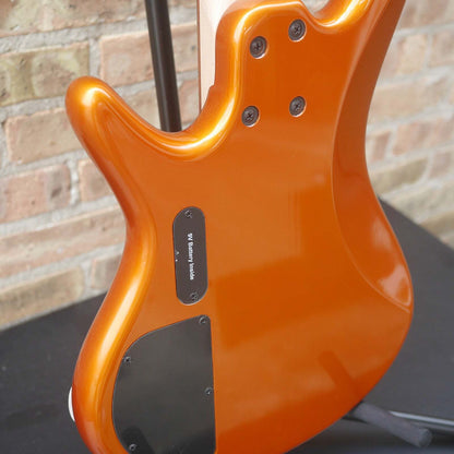 Ibanez GSR205 GIO Series 5 String Electric Bass Guitar Roadster Orange Metallic Demo