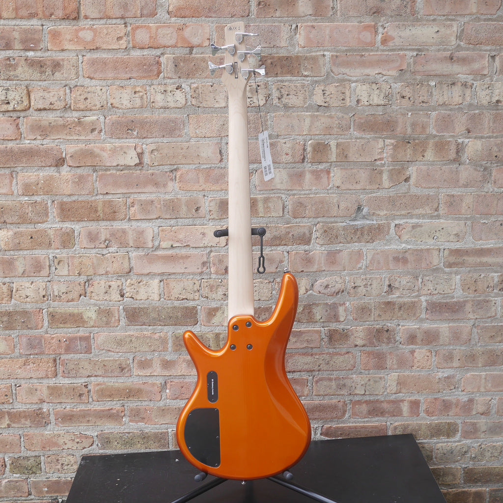 Ibanez GSR205 GIO Series 5 String Electric Bass Guitar Roadster Orange Metallic Demo