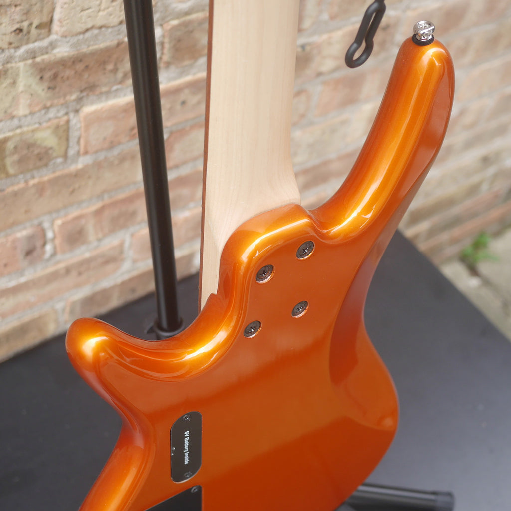 Ibanez GSR205 GIO Series 5 String Electric Bass Guitar Roadster Orange Metallic Demo
