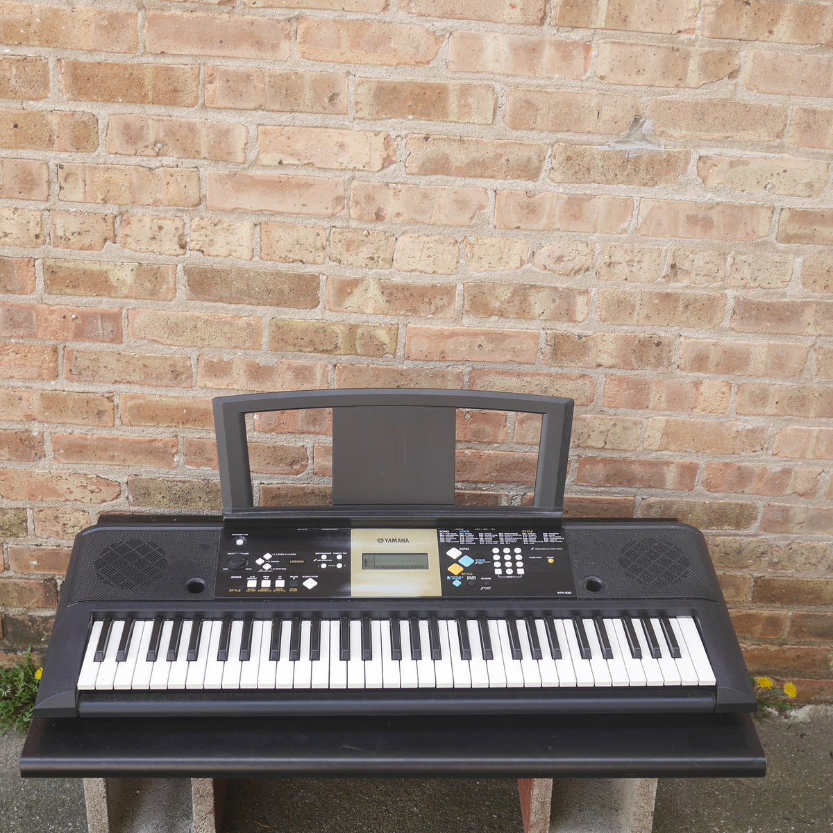 Yamaha YPT-220 Portable Keyboard with MIDI used