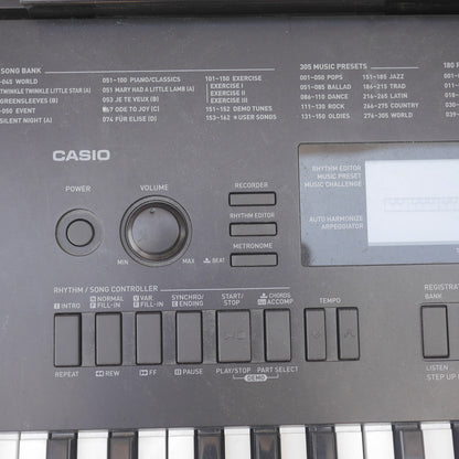 Casio WK-220 76-key keyboard used