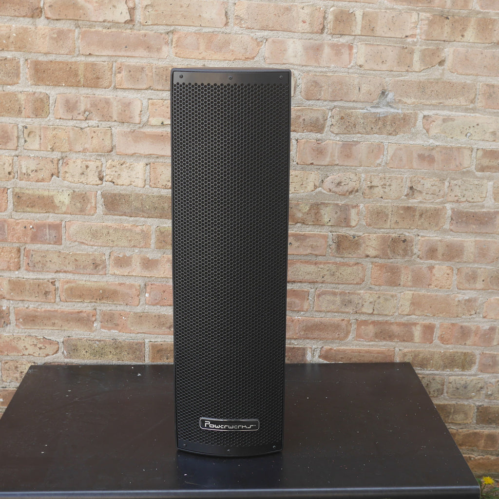 Powerwerks PWRP3 120 watt 3-Ch Active PA Column w/ LCD BT True Stereo Link