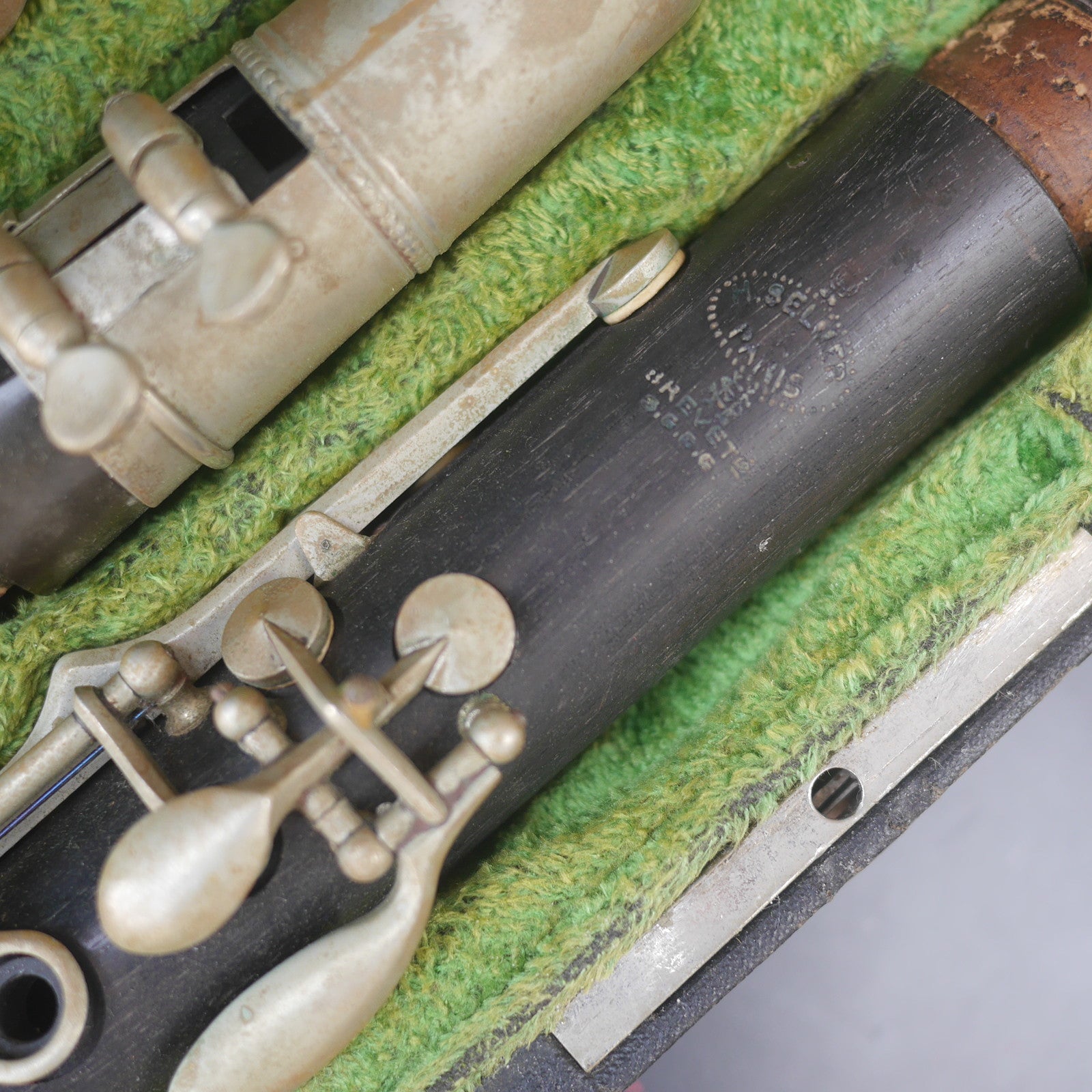 Selmer Brevete Wood Clarinet Vintage for parts/repair