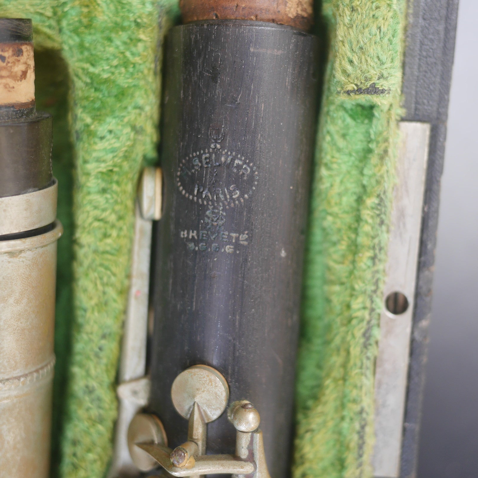 Selmer Brevete Wood Clarinet Vintage for parts/repair