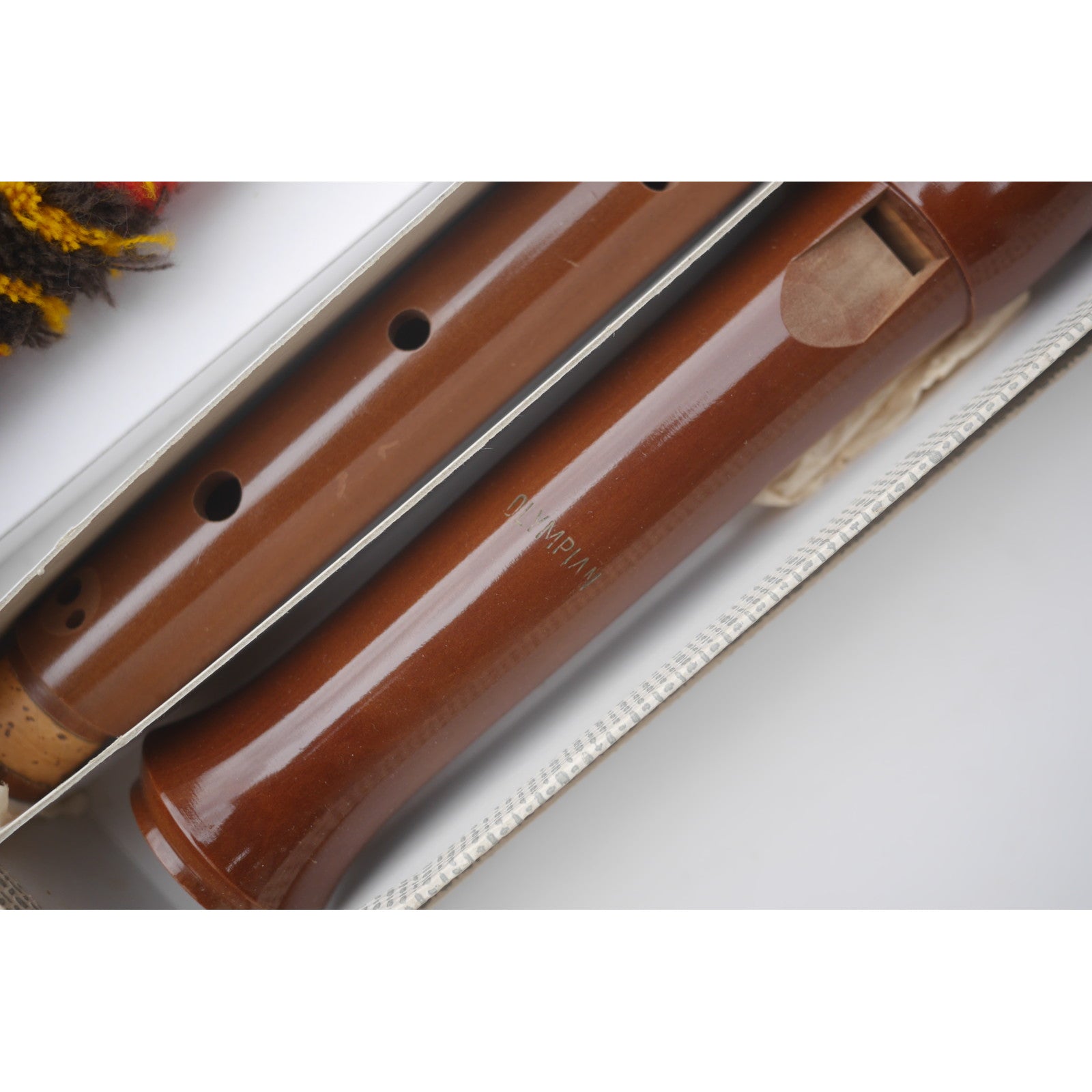 Olympian Tenor Keyed Recorder, wood, used