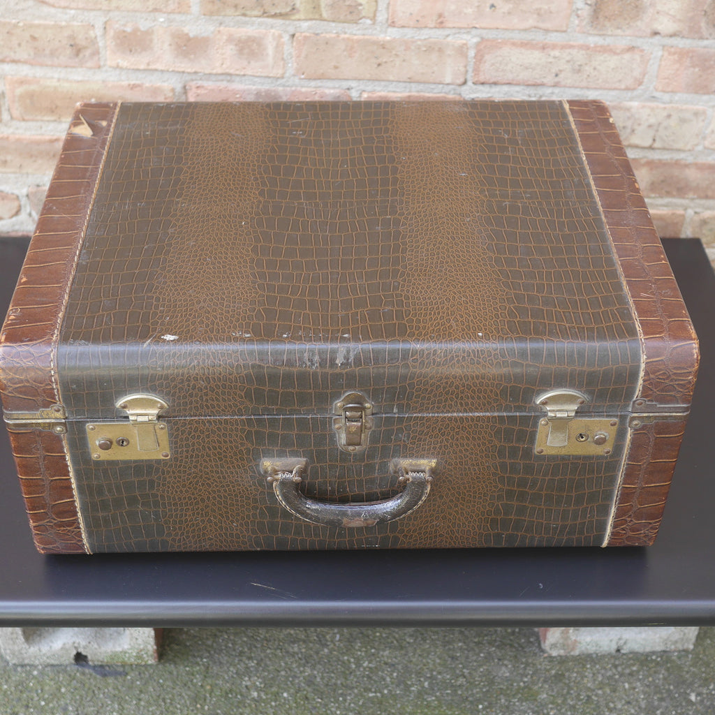 Temple Piano Accordion 120 Bass, LMH, Microphone.  Black.  1950s