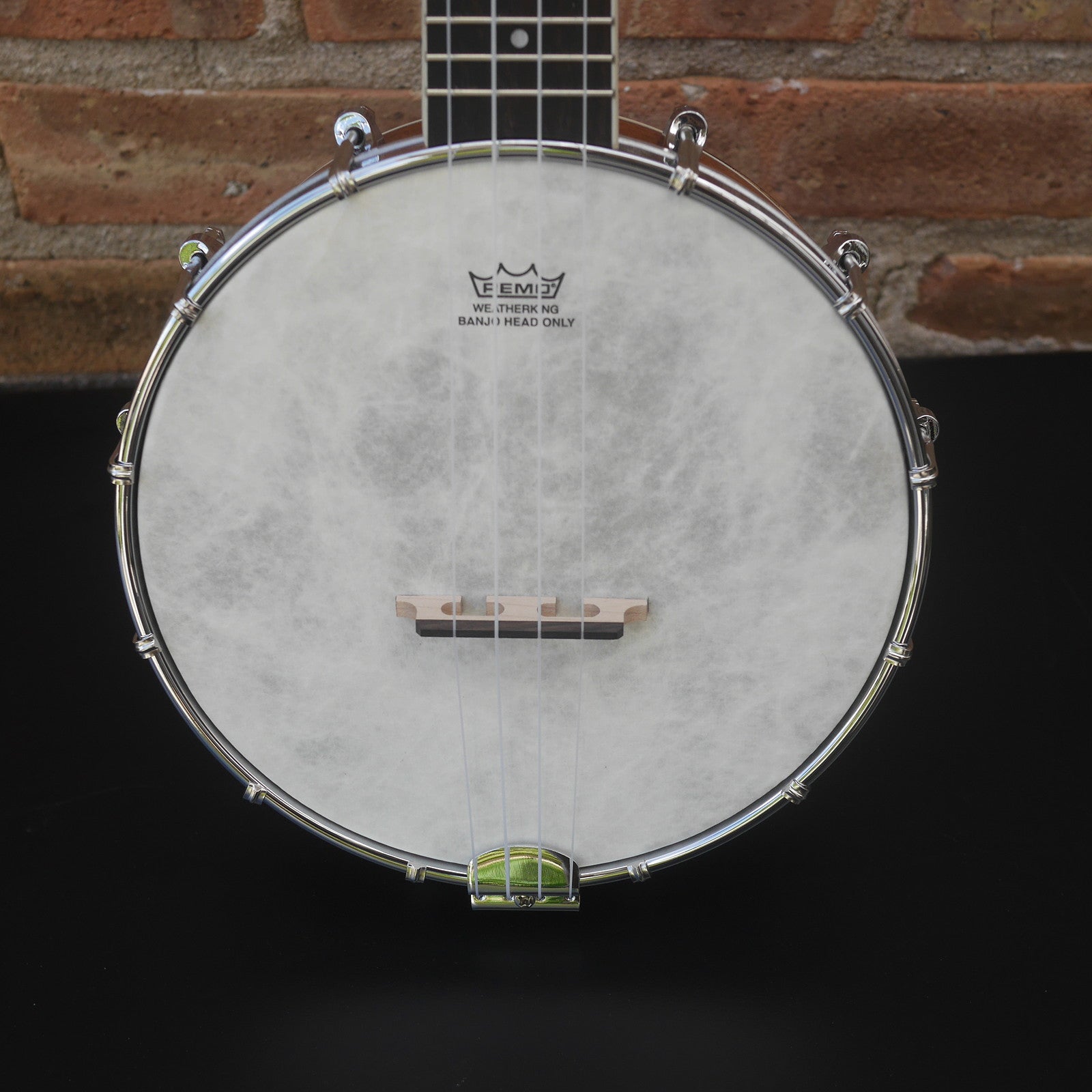 Kala Natural Mahogany Banjo Concert Ukulele with Bag