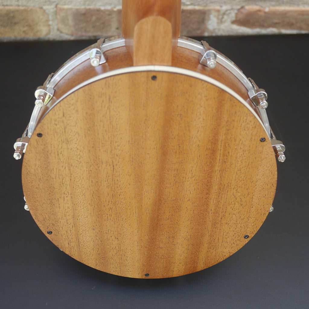 Kala Natural Mahogany Banjo Concert Ukulele with Bag