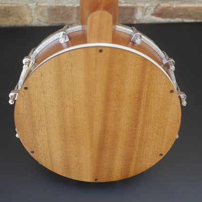 Kala Natural Mahogany Banjo Concert Ukulele with Bag
