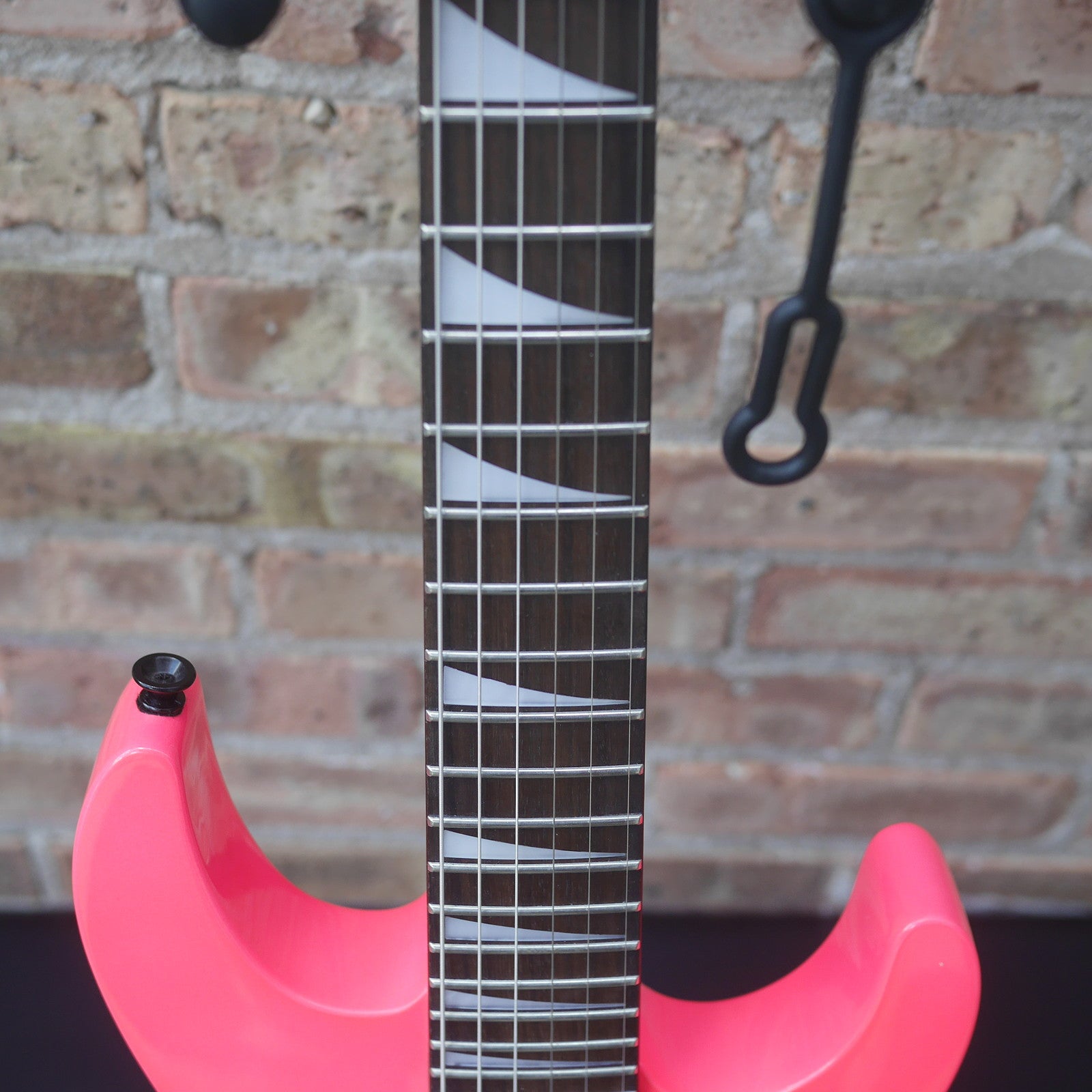 Jackson JS1X Dinky Minion Electric Guitar Neon Pink (used)