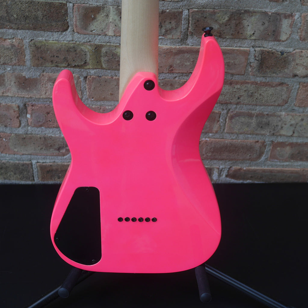 Jackson JS1X Dinky Minion Electric Guitar Neon Pink (used)