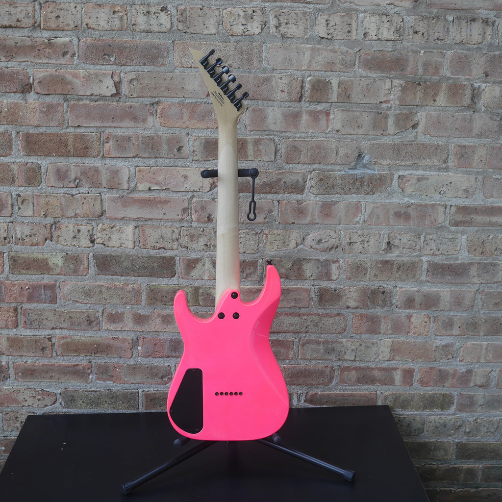 Jackson JS1X Dinky Minion Electric Guitar Neon Pink (used)