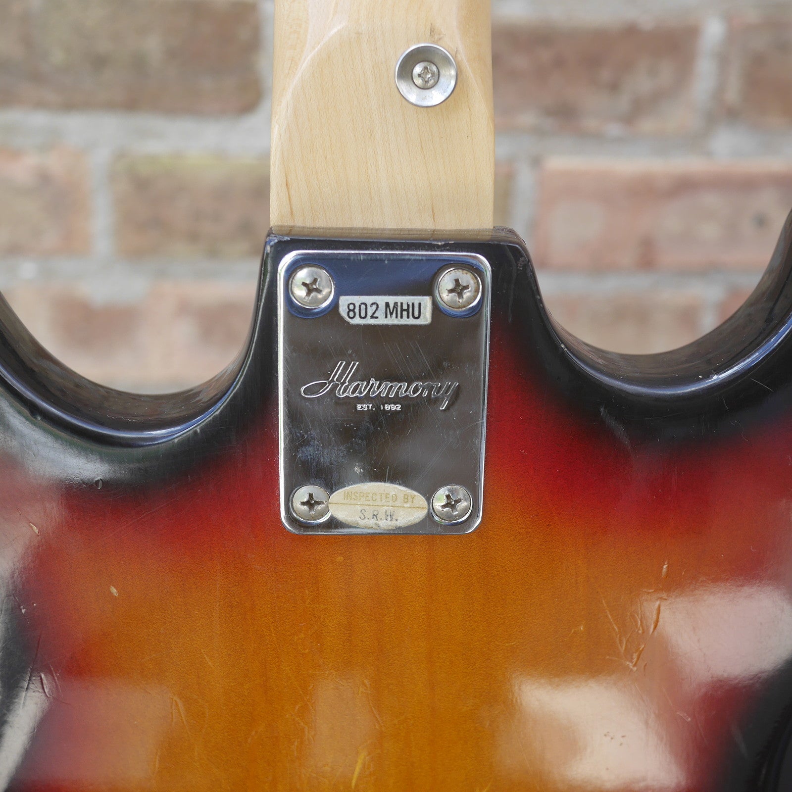 Harmony H-802 Electric Guitar 1970s