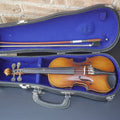 Suzuki 1/10 Student Violin Model 7.  Outfit with bow and case.  1970s