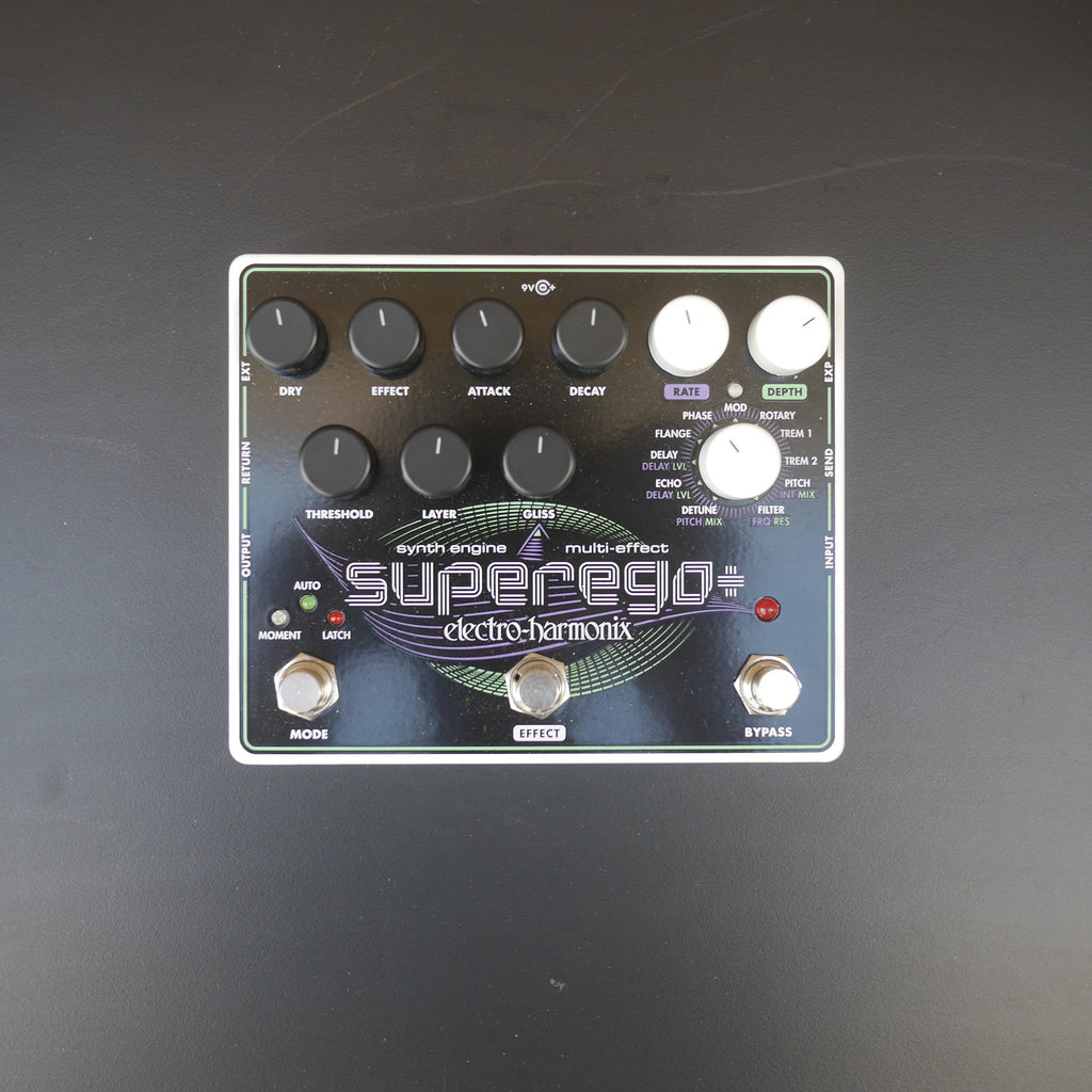 Electro Harmonix Super Ego + Synth Engine Multi Effect Excellent
