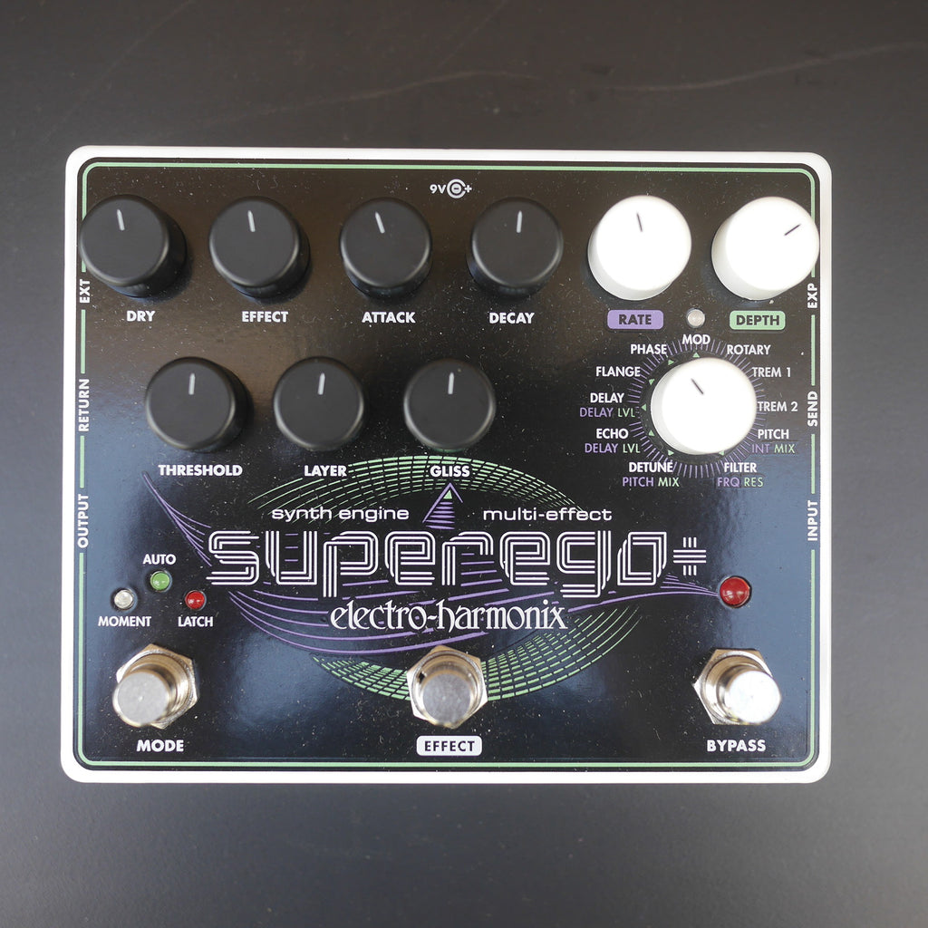 Electro Harmonix Super Ego + Synth Engine Multi Effect Excellent