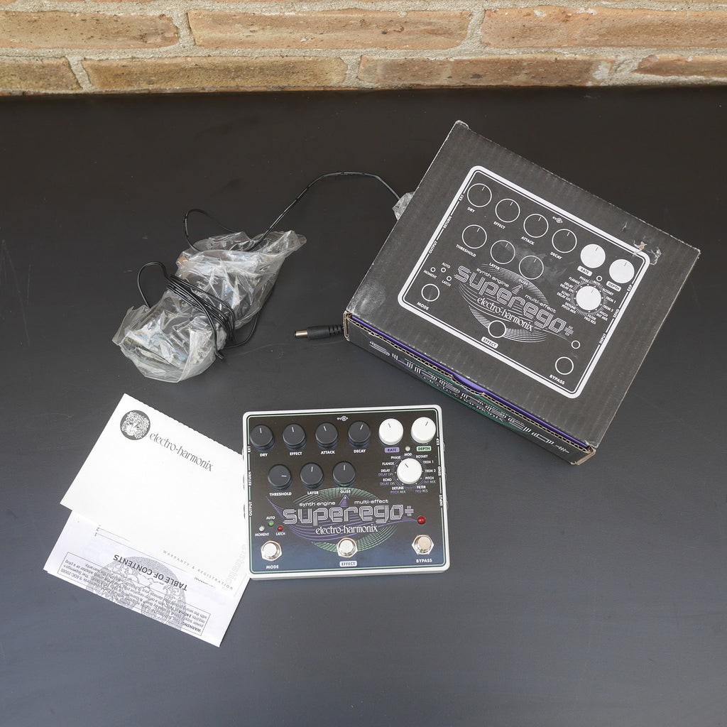 Electro Harmonix Super Ego + Synth Engine Multi Effect Excellent