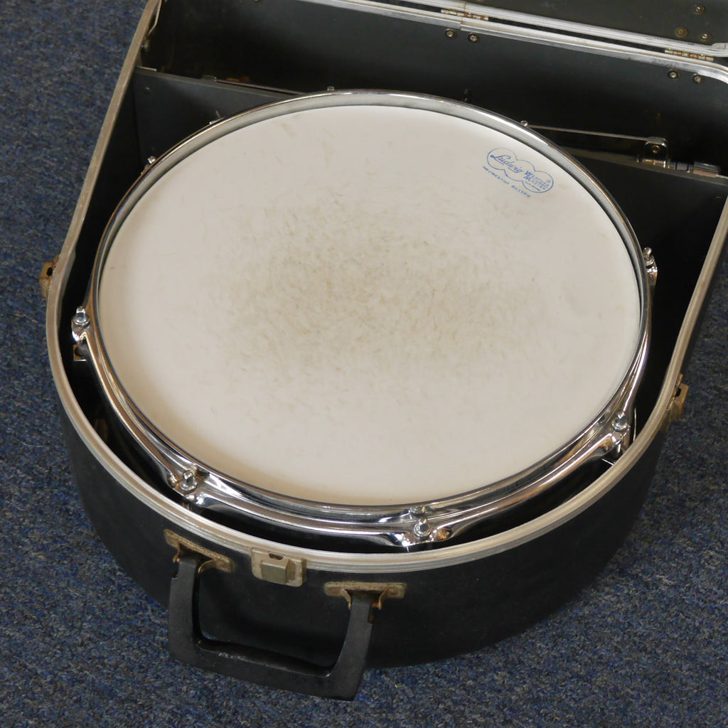 Ludwig Acrolite Snare Drum w/case and stand vintage