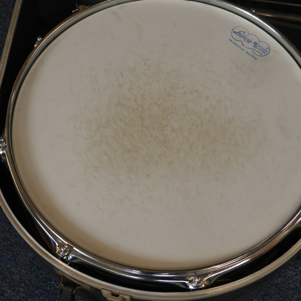 Ludwig Acrolite Snare Drum w/case and stand vintage