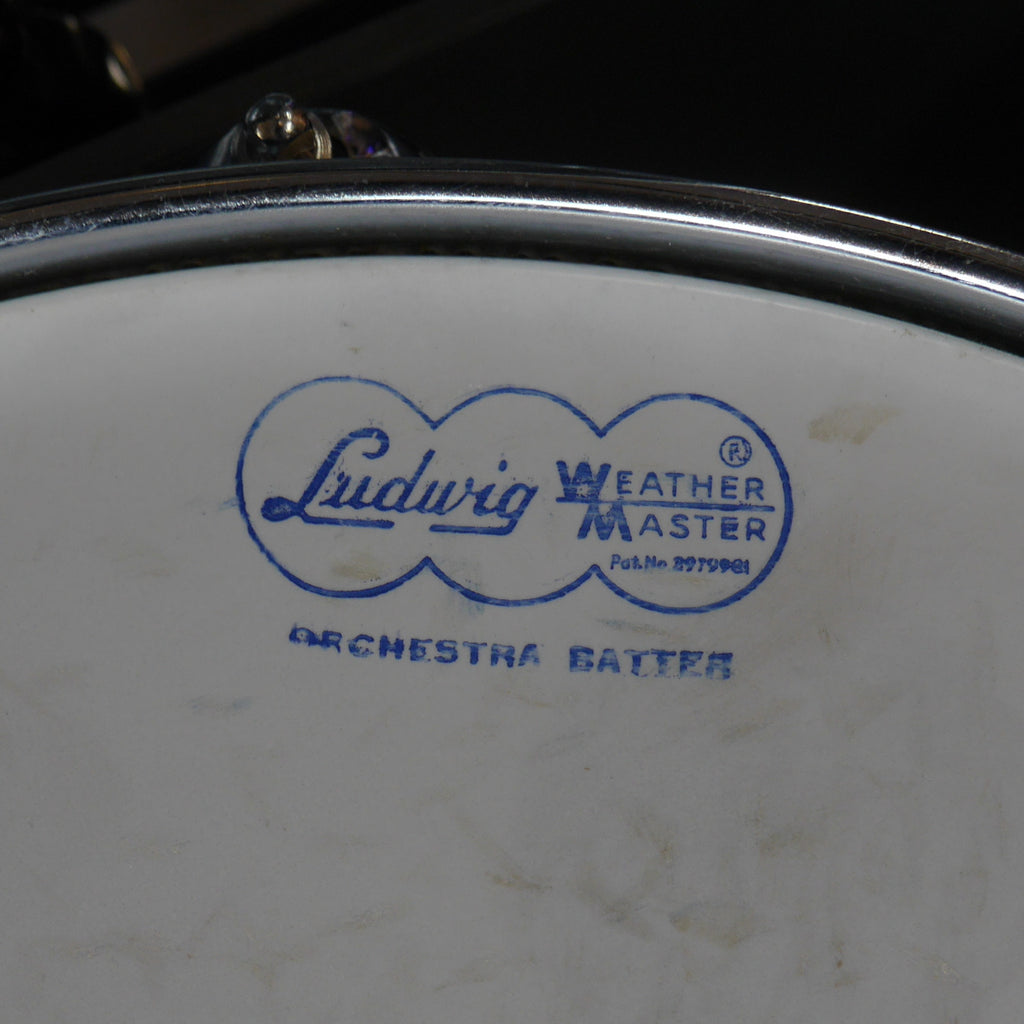 Ludwig Acrolite Snare Drum w/case and stand vintage