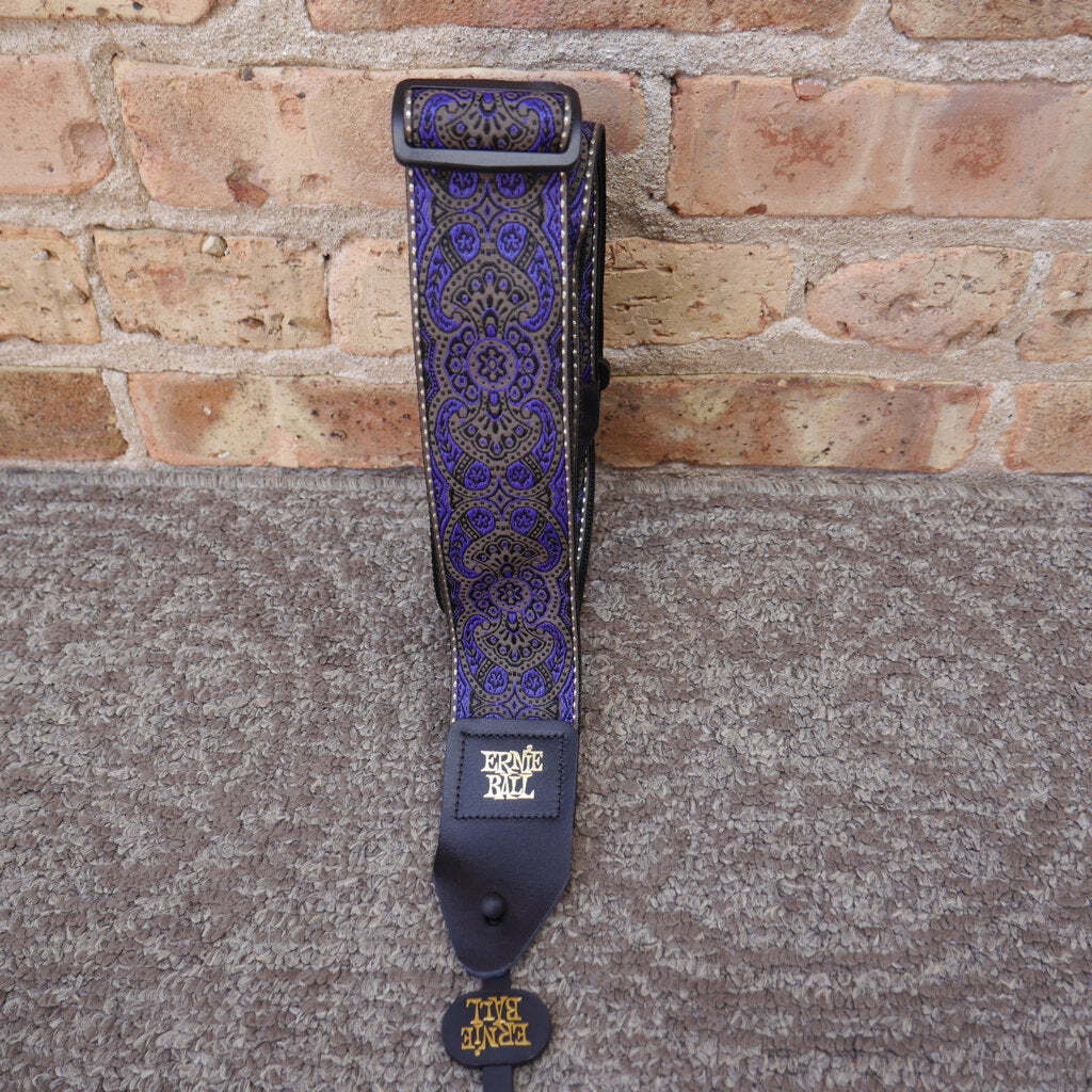 Ernie Ball Purple Paisley Jacquard Strap