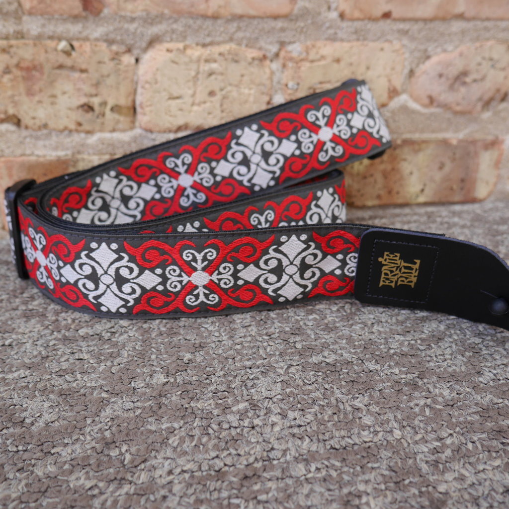 Ernie Ball Red Trellis Strap