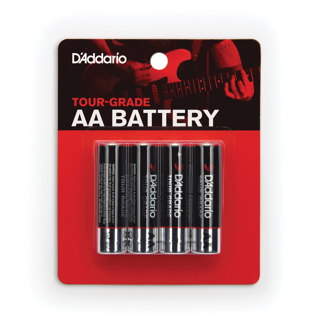 D'Addario AA Battery 4-Pack