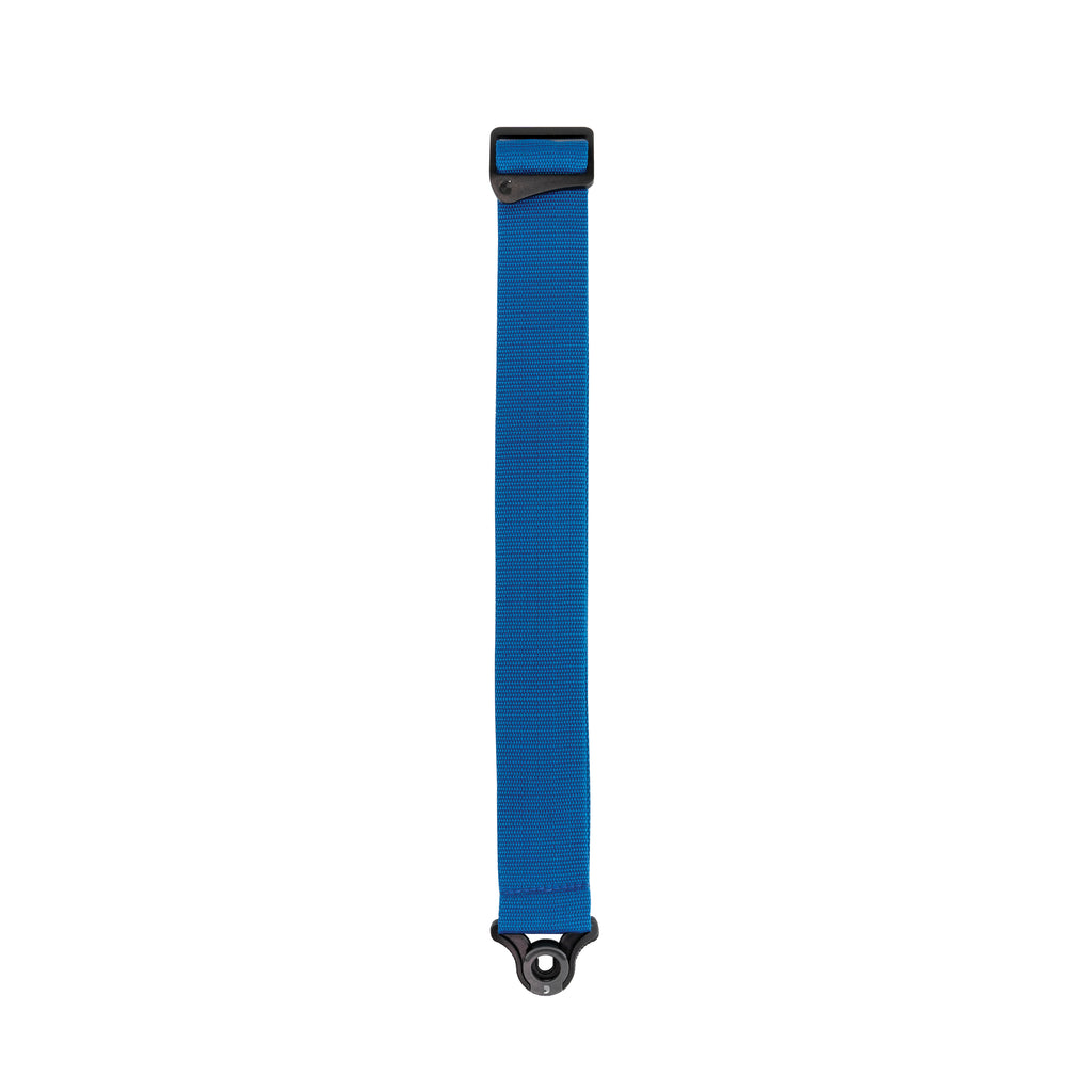 D'Addario 50MM Poly Auto Lock Guitar Strap Blue