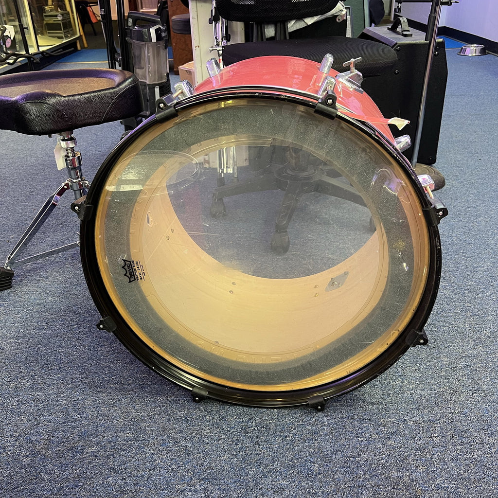 Peace 5-Piece Drum Set, Shells Only, no hardware.  Pink, Used