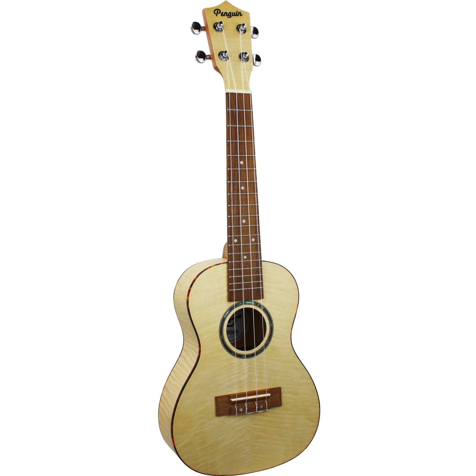 Penguin Classic Flamed Maple Concert Ukulele (PGUK550C)