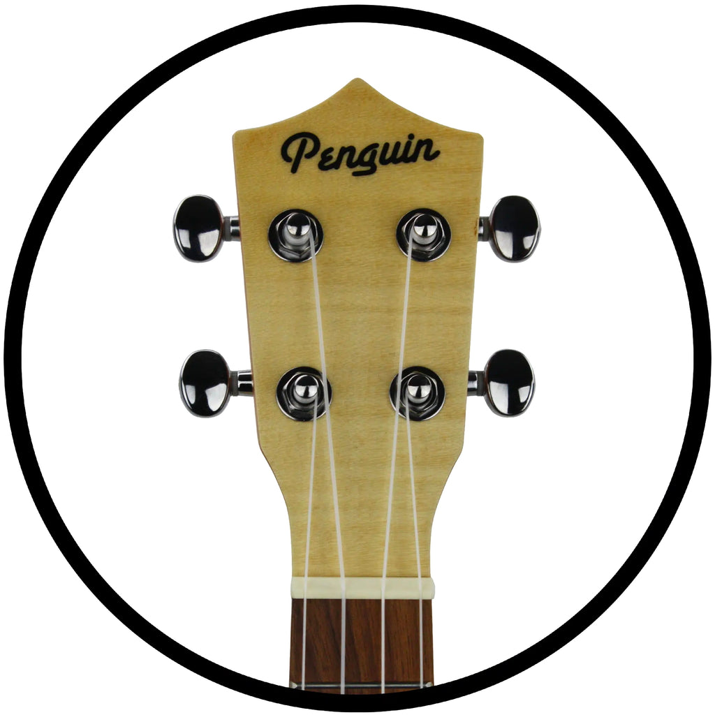 Penguin Classic Flamed Maple Concert Ukulele (PGUK550C)