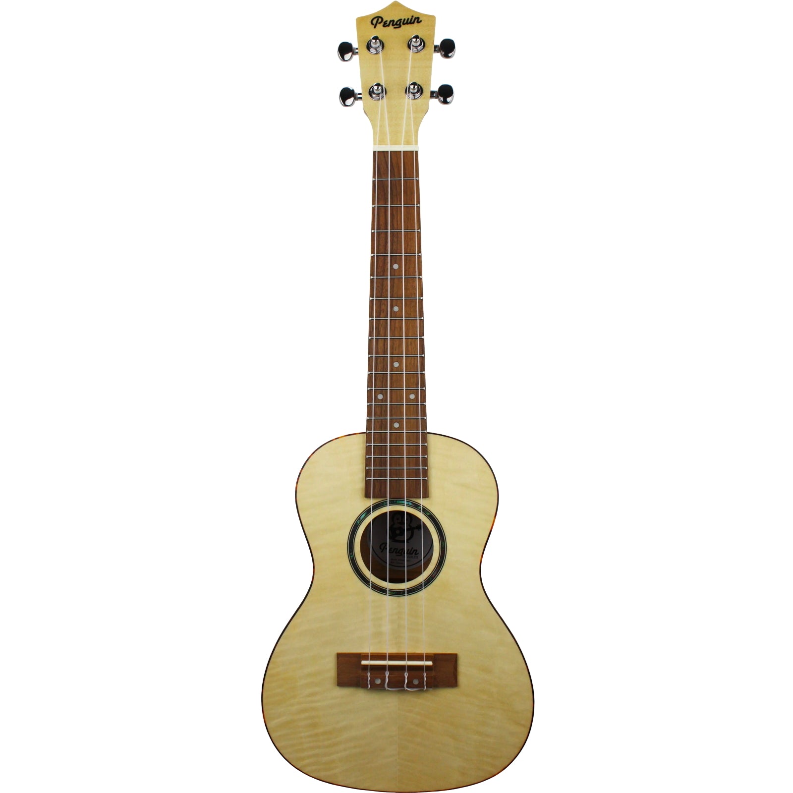 Penguin Classic Flamed Maple Concert Ukulele (PGUK550C)
