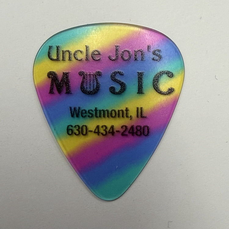 Planet Waves Rainbow Celluloid Guitar Picks 10 Pack Light
