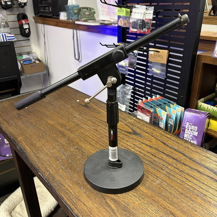 Proline MS112BK Mini Boom Mic Stand - Used