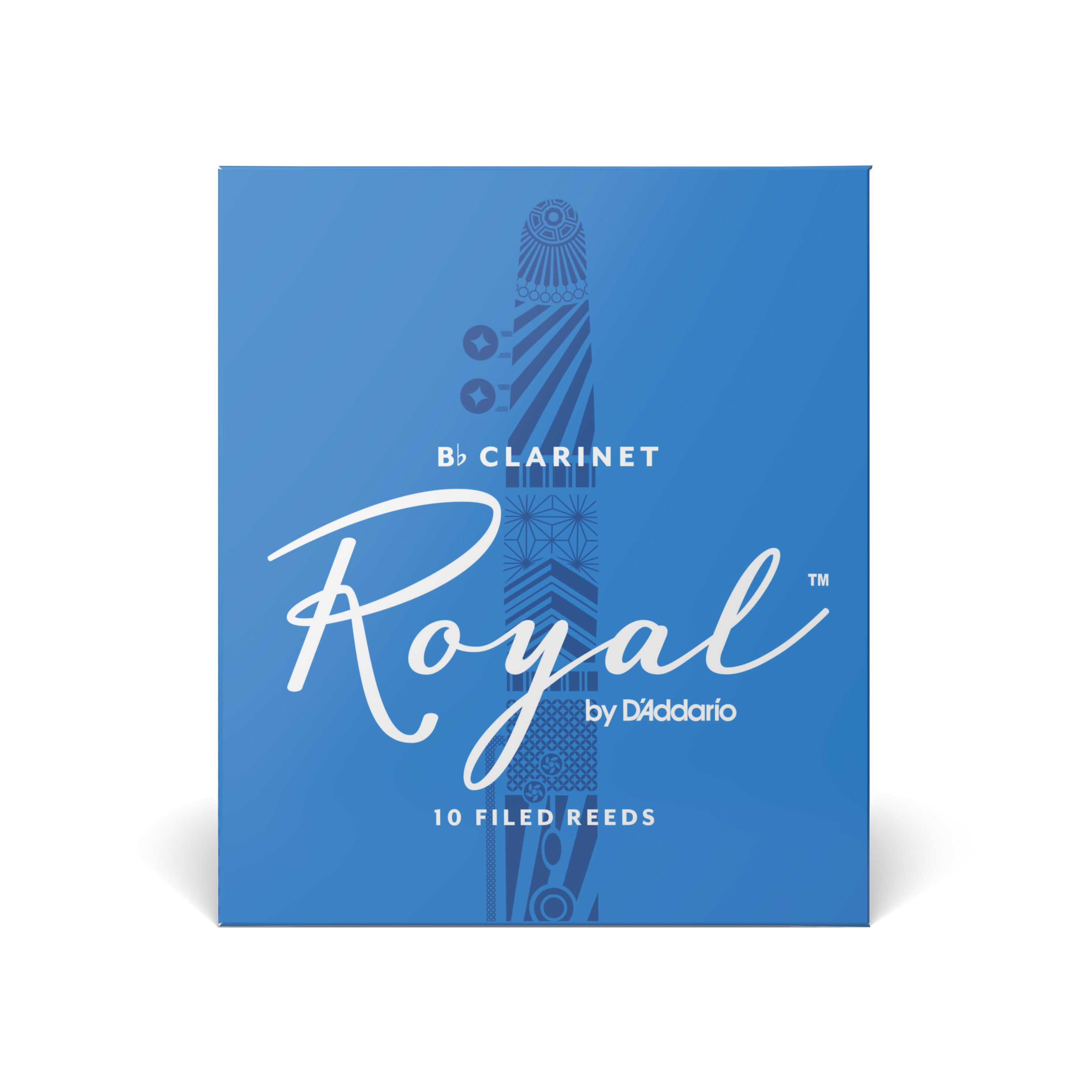 Rico Royal Bb Clarinet Reeds, 10-Pack