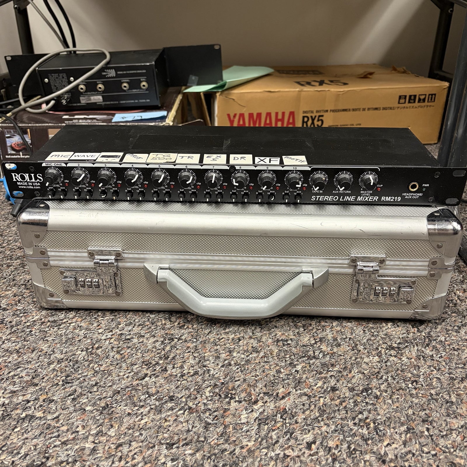 RM219 Stereo Line Mixer Used