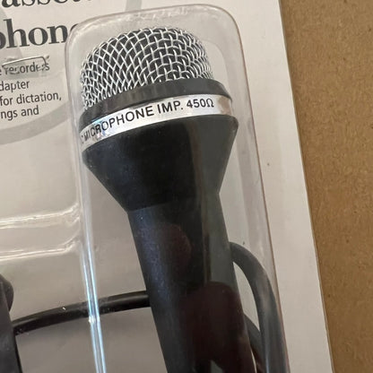 Radio Shack Unidirectional Microphone used