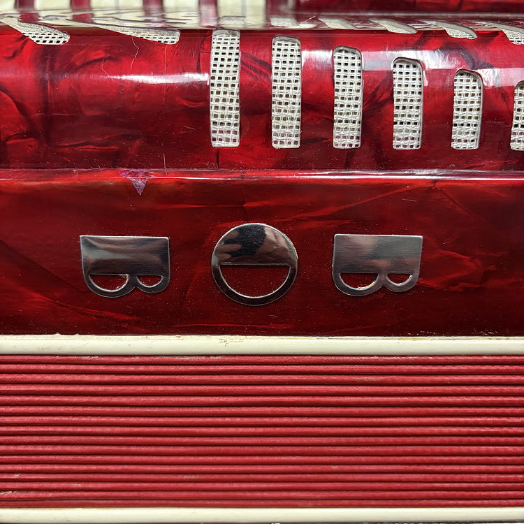 Regent Red Piano Accordion
