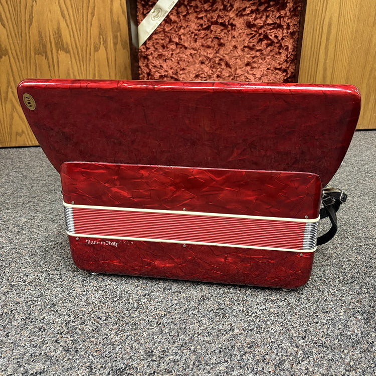 Regent Red Piano Accordion
