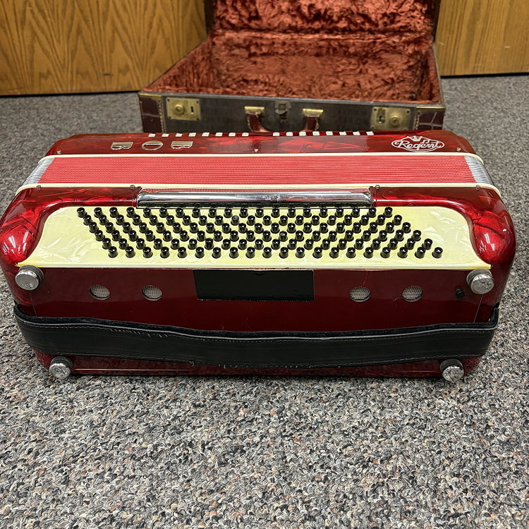 Regent Red Piano Accordion