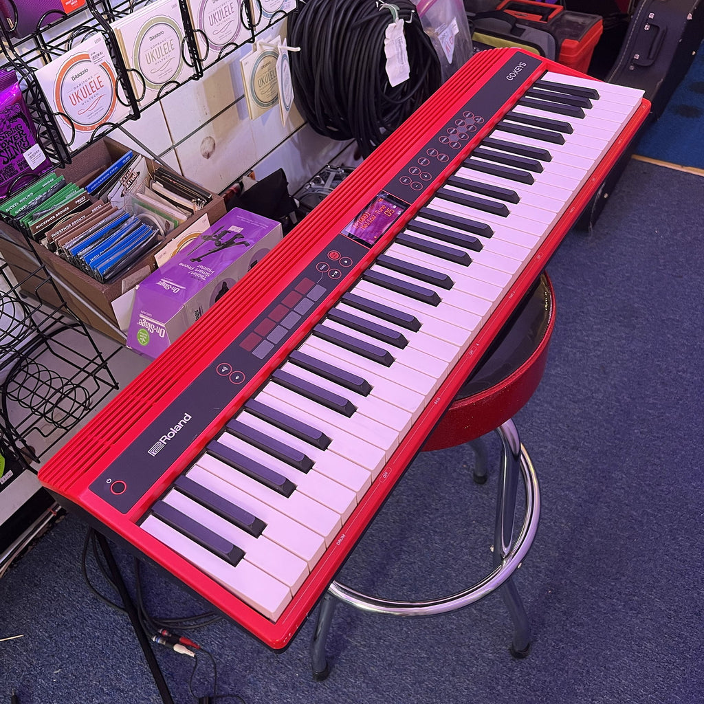 Roland GO:KEYS Music Creation Keyboard (GO-61K) Red - Used